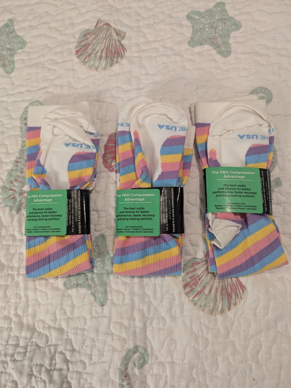 Pro compression Women's Long Socks - Picture 2 of 3
